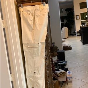 Chico’s Additions Light beige Cargo Pants